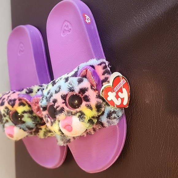 TY Lisa Frank Dottie Slides, Size 1-3 - Picture 2 of 6
